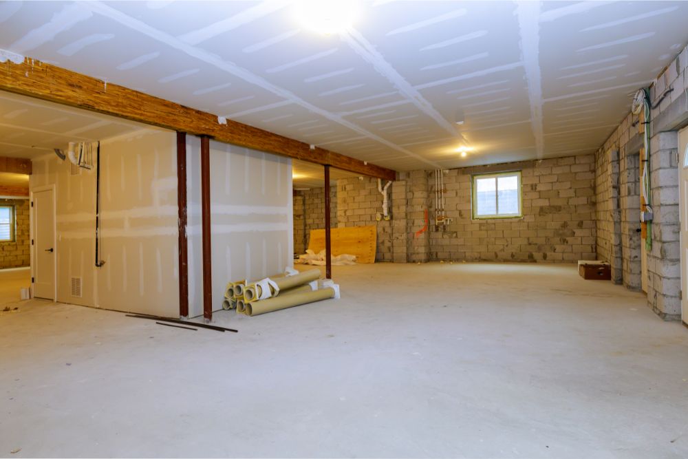 basement makeover