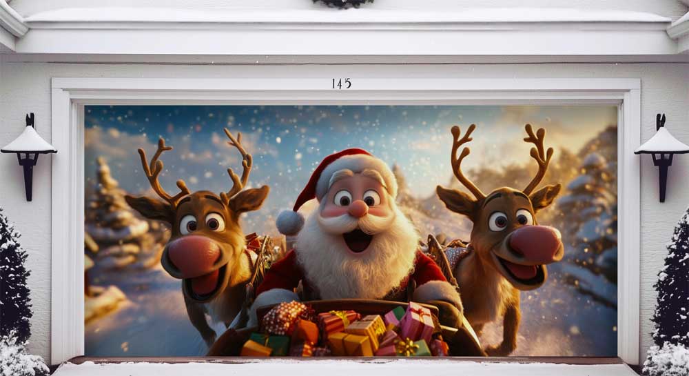 Christmas-Garage-Door-Cover